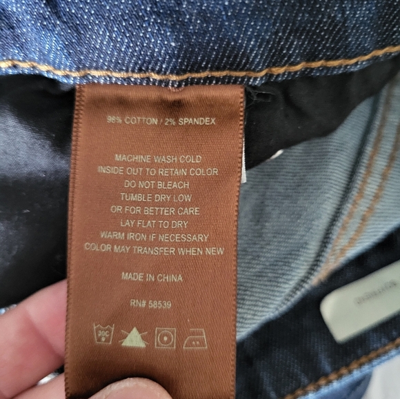 Kut from the Kloth Blue Catherine Boyfriend Women Jeans, Size 8 (34x30) - Picture 9 of 9